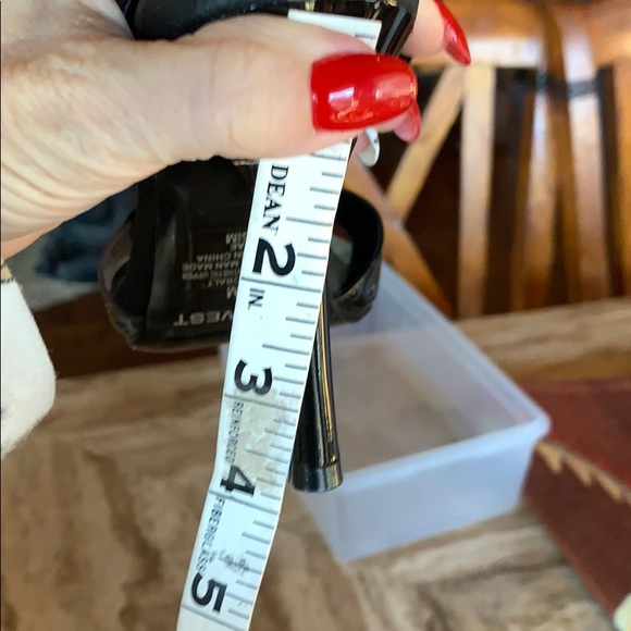 New without tags black Nine West 51/2m heels see pictures - Picture 9 of 13